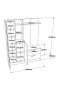 Hanah Home Dd5-W Blanco